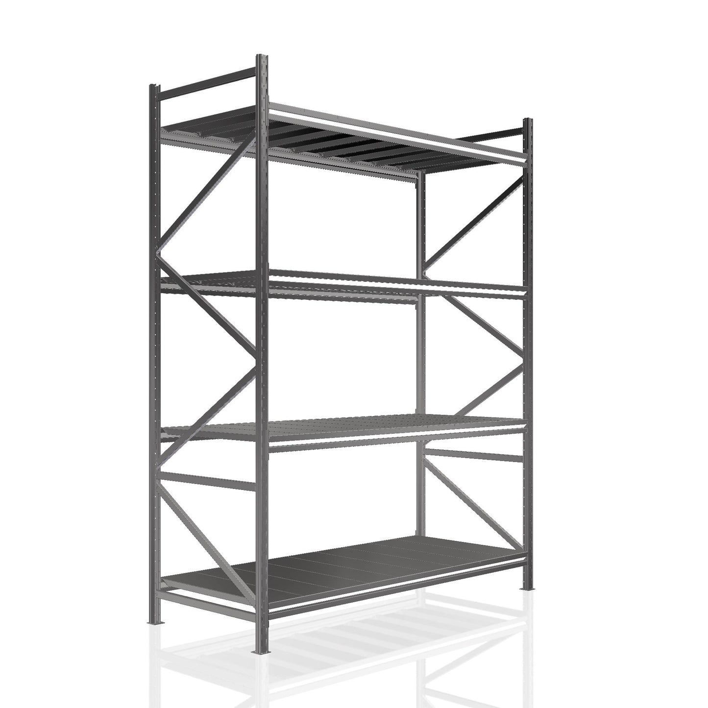 Scaffalatura modulare longspan